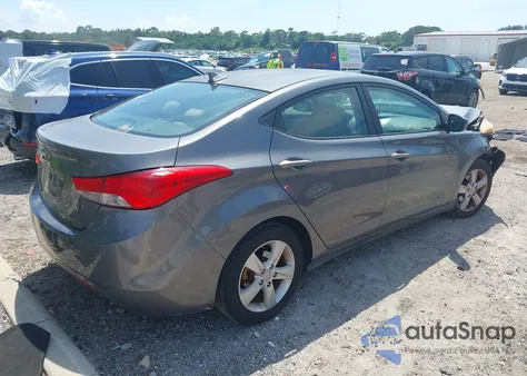 2013 Hyundai Elantra Gls from USA, damaged, VIN 5NPDH4AE4DH360702